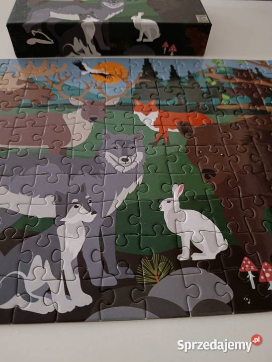 puzzle 150 elementów dziki świat Poznań