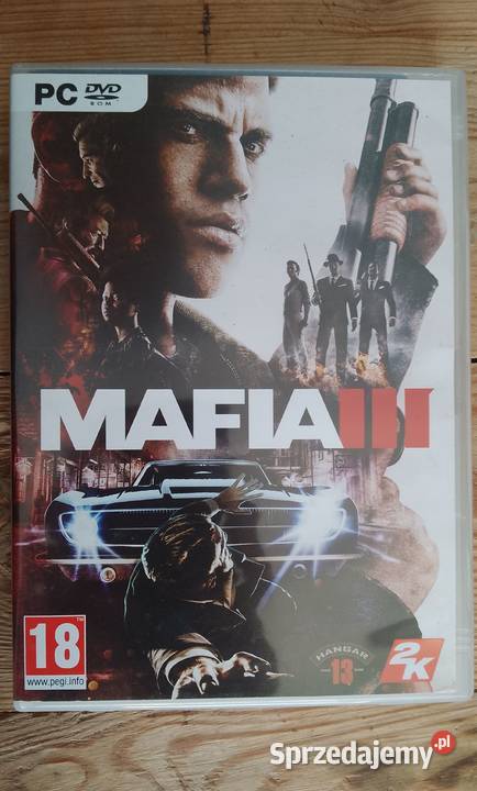 MAFIA III na PC pudełko płyty warmińsko-mazurskie Olsztyn