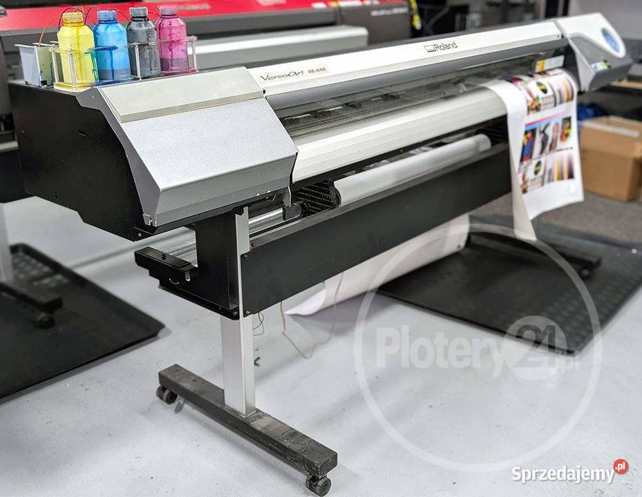 Ploter ROLAND RE640 CISS PCrip Gw12m serwisie Lublin