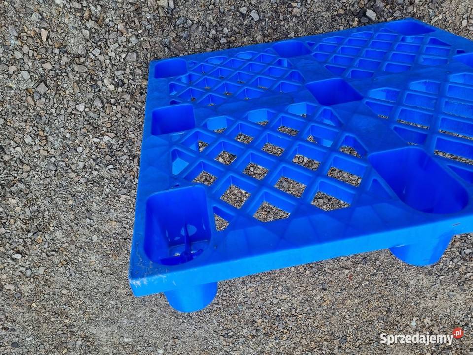 Palety plastikowe 100x100 ażurowa 9 stopek Pruszków