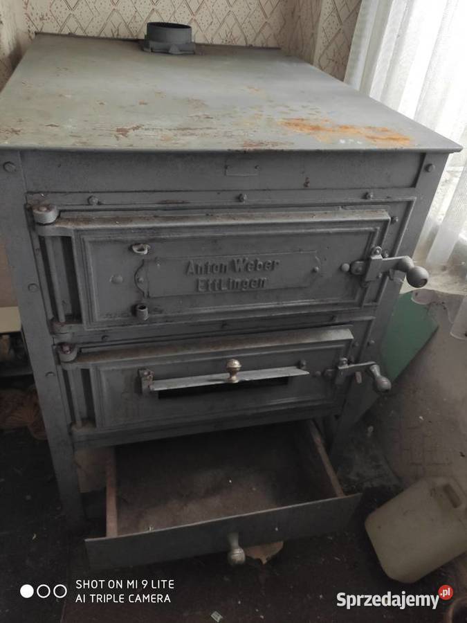 Poniemiecki piec Anton Weber Ettlingen Antyki Gryfów Śląski