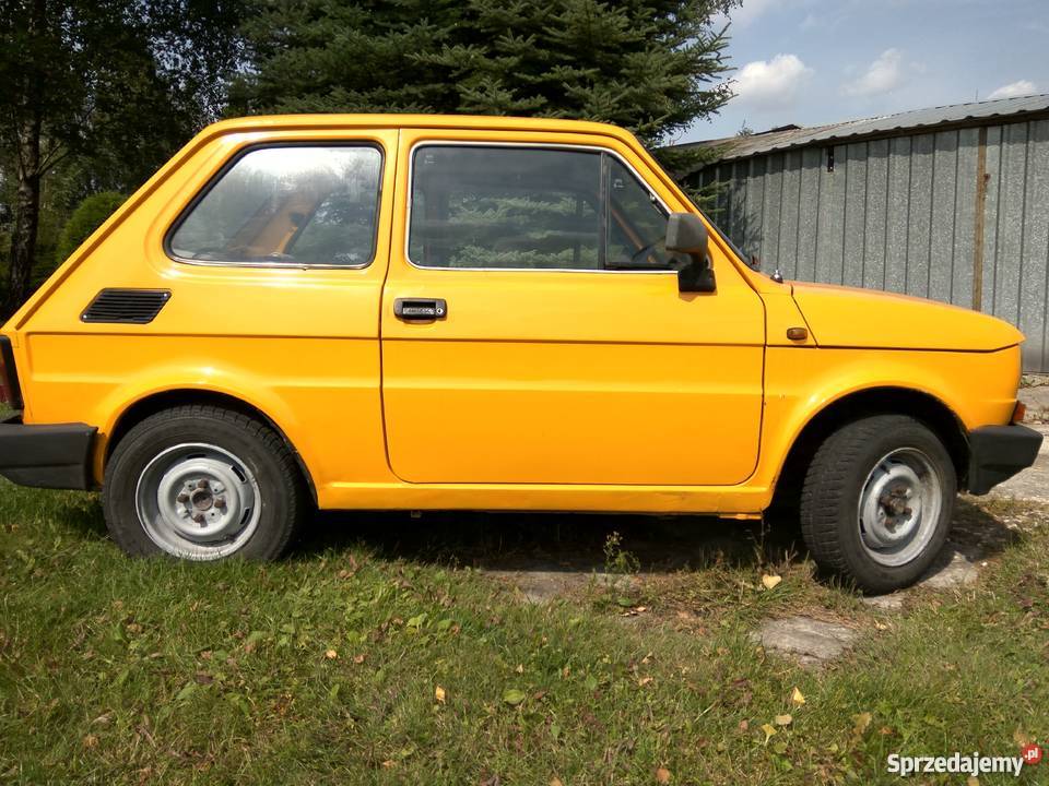 Fiat 126p STFL uszkodzony silnik ładna karoseria kupiony w Polsce Nowy Krępiec