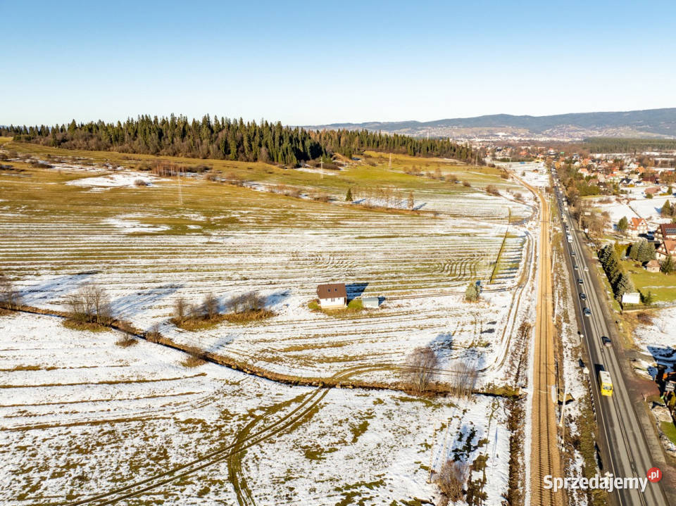 Działka budowlana 300zł/m2 Sprzedaż Szaflary
