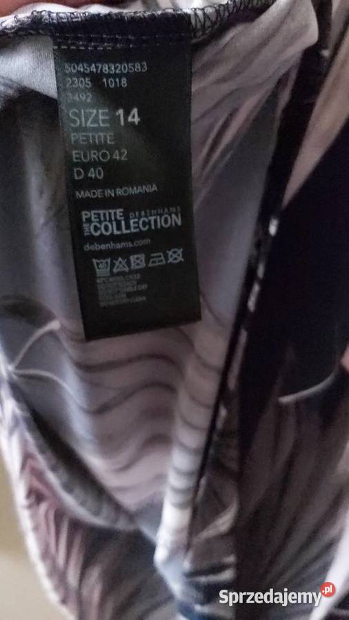 Nowa Sukienka 42XL Petite Colection będzie Inny wzór Lublin