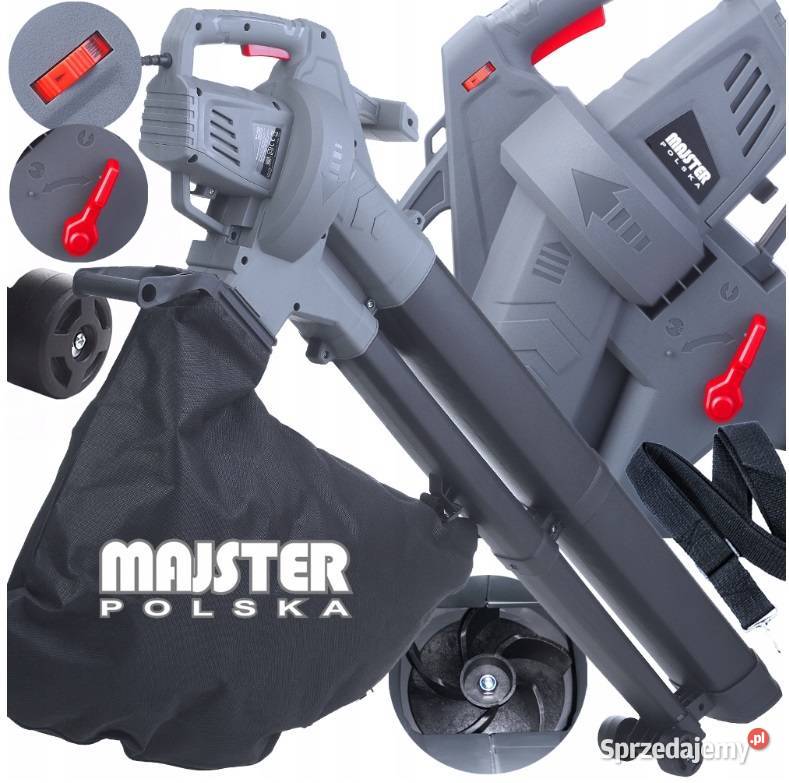 ELEKTRYCZNA DMUCHAWA ODKURZACZ LIŚCI ŚNIEGU