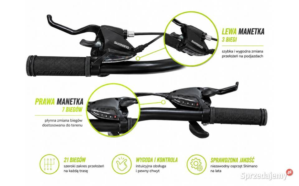 ROWER GÓRSKI MTB 275 MOLLY SHIMANO HAMULCE małopolskie Skawina