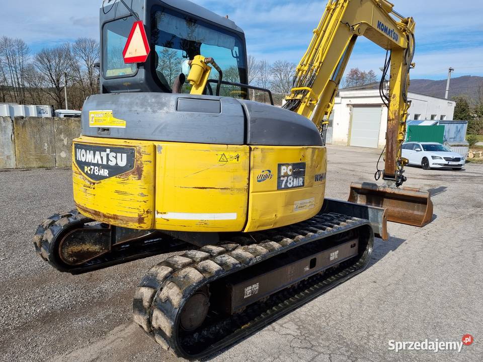Komatsu PC 78MR6 crawler excavator śląskie Cieszyn