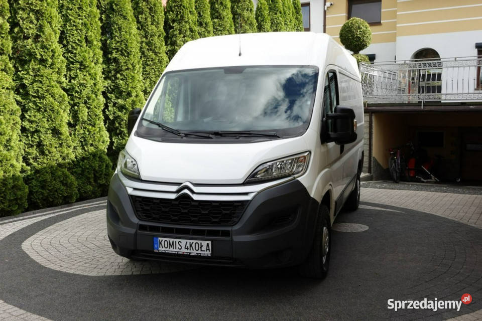 Citroen Jumper Klima Led Kamera Cofania 130 komputer pokładowy