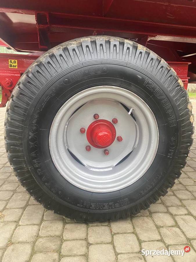 Przyczepa Rolnicza Krone 8T nieuszkodzony