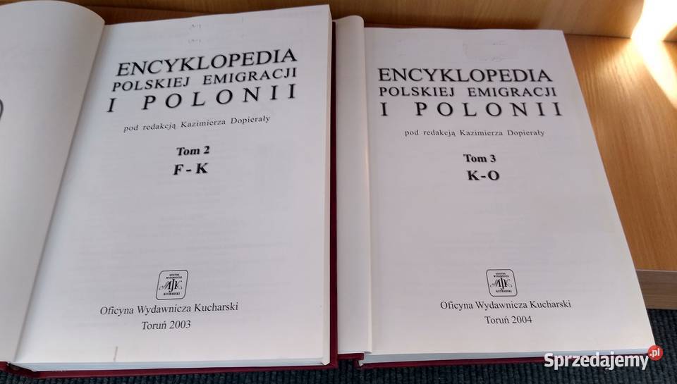 Encyklopedia polskiej emigracji i Polonii Tom 1 Podręczniki Gdańsk