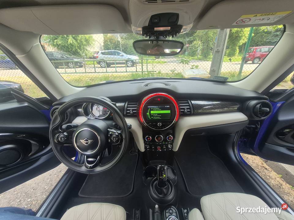 Mini Cooper S pełnym serwisie olejowym skórzana tapicerka Podkowa Leśna sprzedam