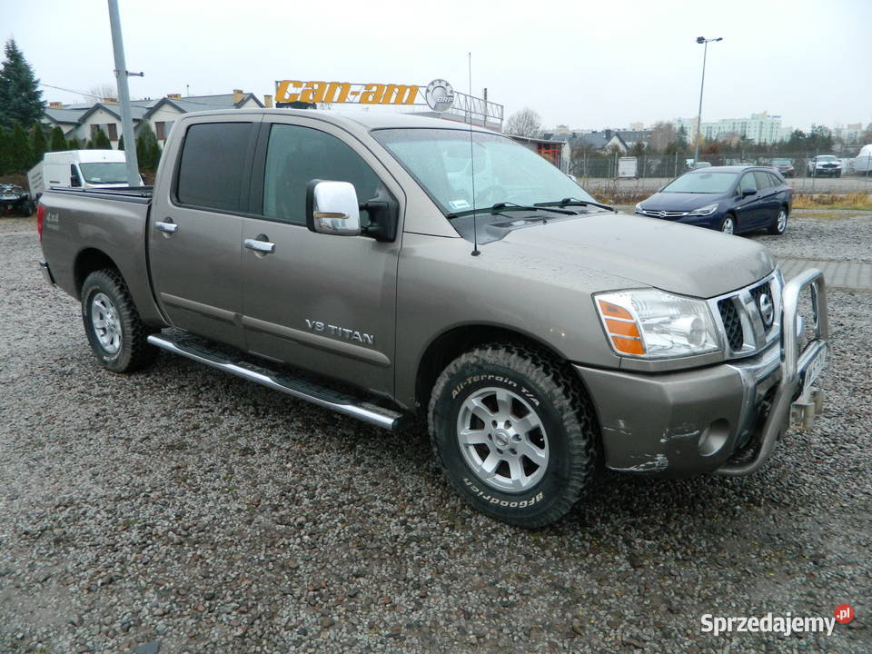 NISSAN Titan Bezwypadkowy Mały przebieg Warszawa