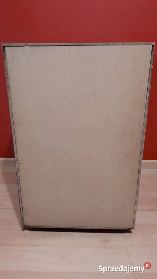 Kontenerek pod biurko drewno sosnowe kolor Rybnik