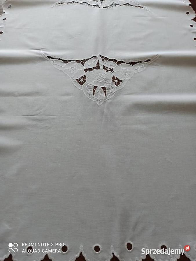 Serweta obrus 100 bawełna 155x85 PRL