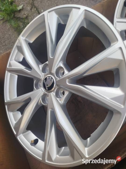 B019 Alufelgi 18 5x112 Et 43 7J Skoda Kodiaq Bąków sprzedam