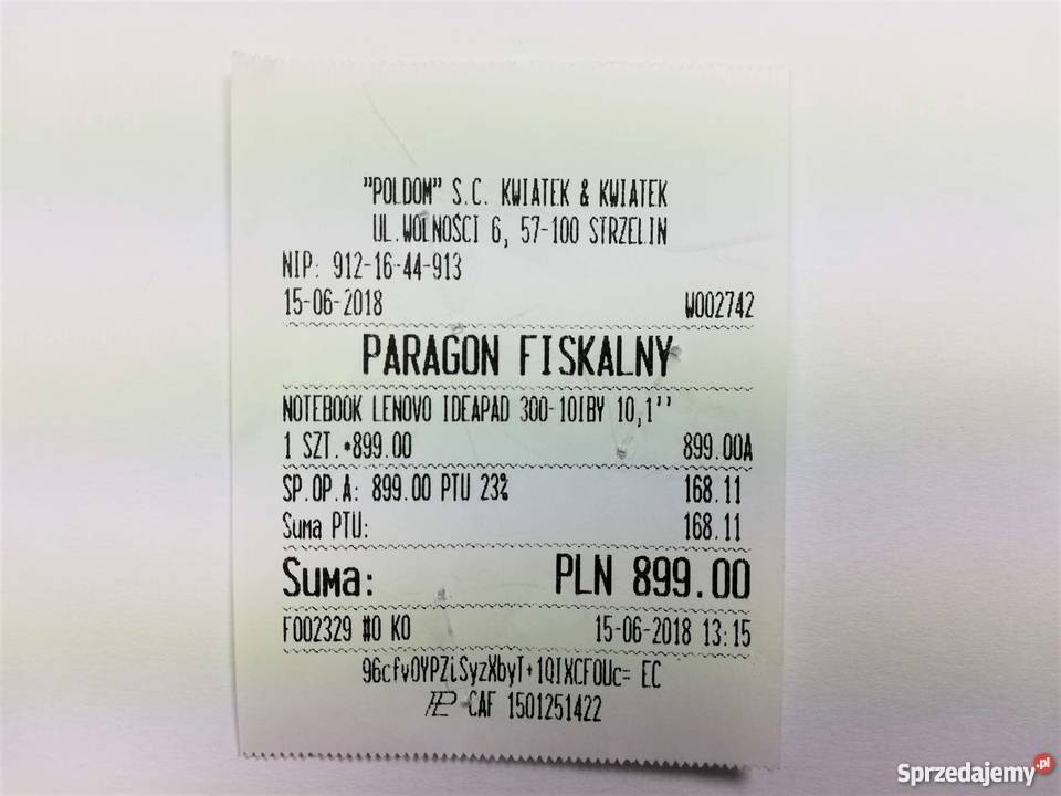 LAPTOP 2 W 1 LENOVO MIIX 30010 IBY 32GB 2GB dolnośląskie Strzelin
