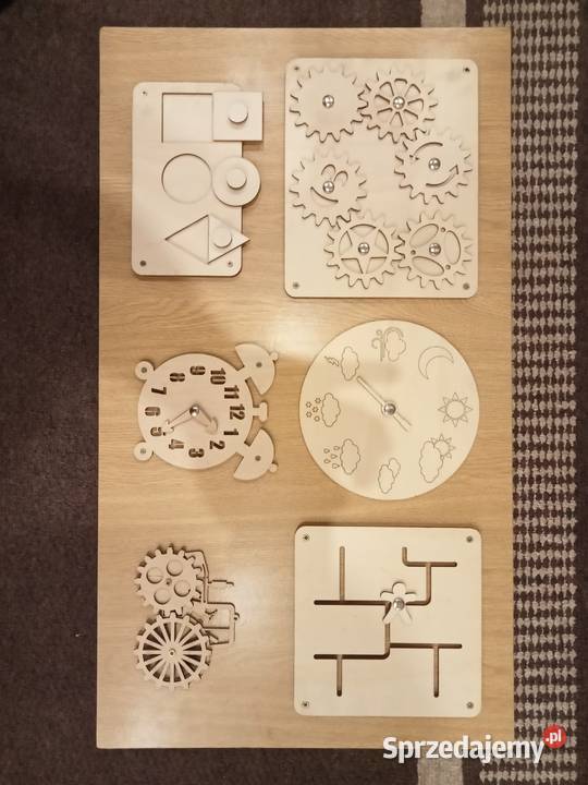 Tablica manipulacyjna edukacyjna bawi i uczy Lublin