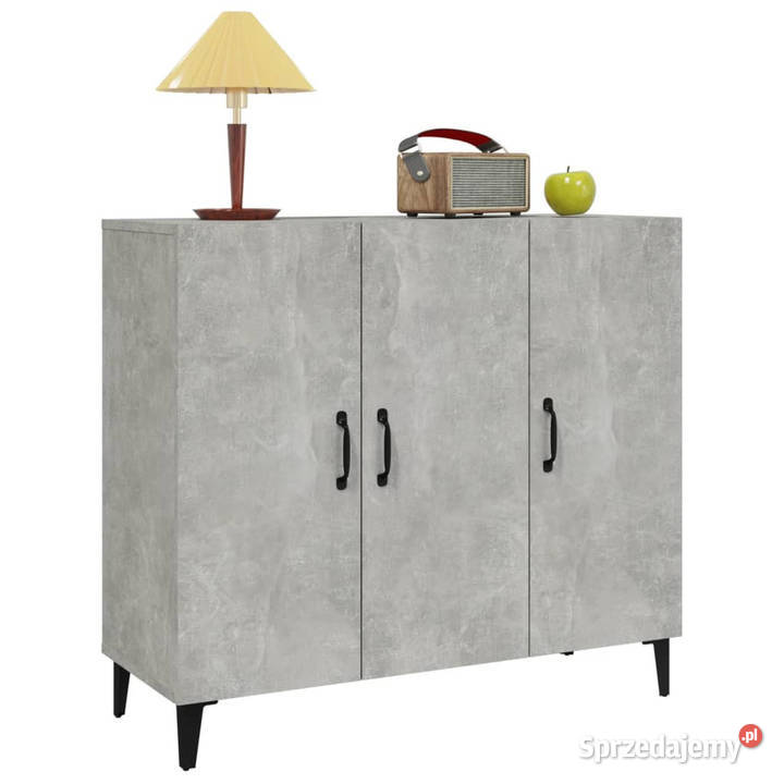 Szafka szarość betonu 90x34x80 materiał Warszawa sprzedam