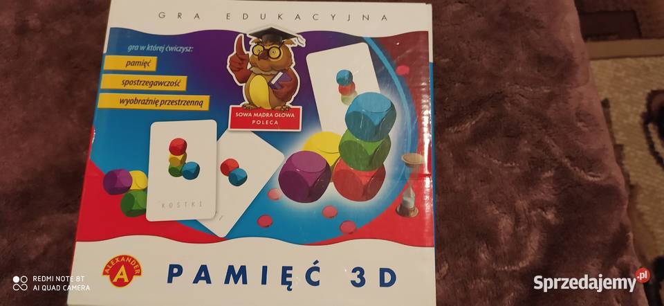 pamięć 3 d gra edukacyjna Edukacyjne Poznań