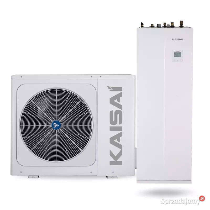 Pompa CiepłaKAISAI Split 8kW KHAKMK z CWU 190L Pompy ciepła Wieluń