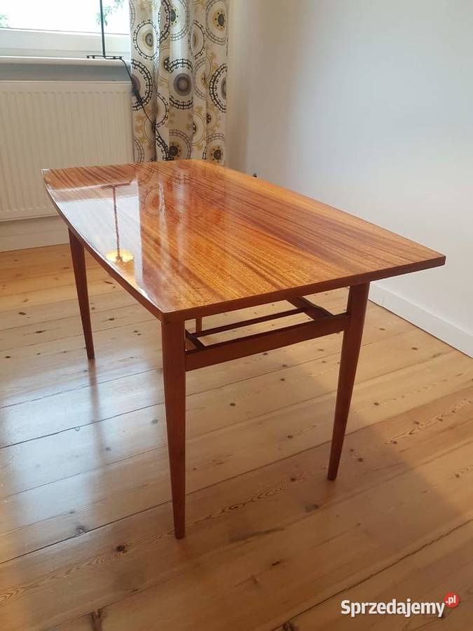 Stolik kawowy patyczak z czasów PRL lata 6070 Szczecin