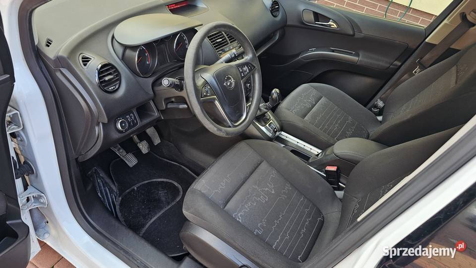 Opel Meriva 17CDTI 110 2011r biała perła met Rej Zarszyn