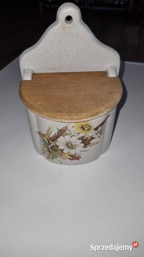 Pojemnik Ceramiczny Solniczka Na Sól Ceramika Wola Podłężna
