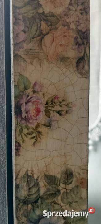 Drewniana szafka na klucze My Sweet Home styl warmińsko-mazurskie Ostróda