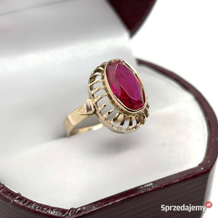Złoty Pierścionek Próby 585 376g Rozmiar 16 Elbląg sprzedam