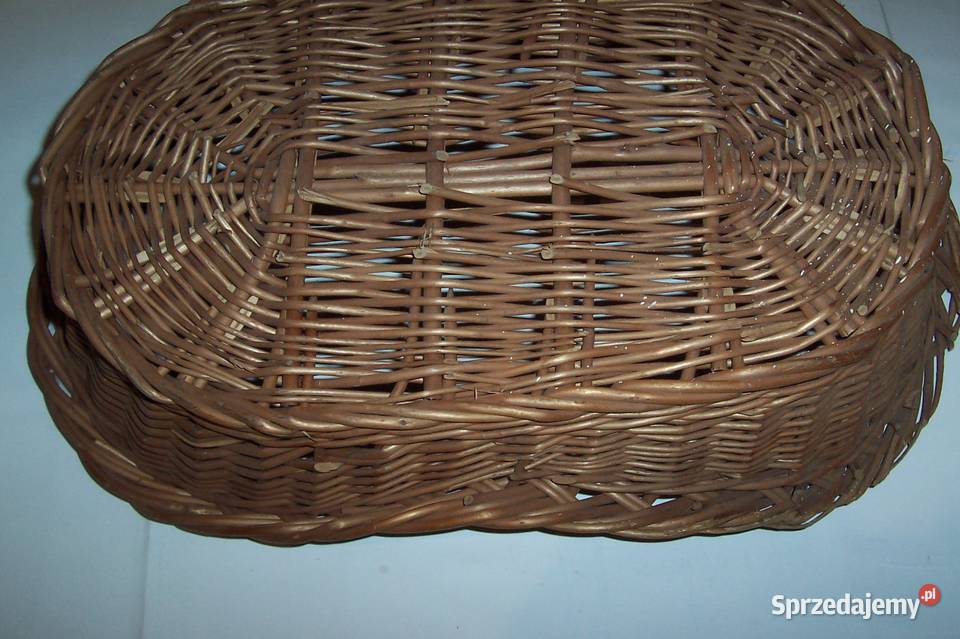 Wiklinowy kojec małego kotka pieska Kraków