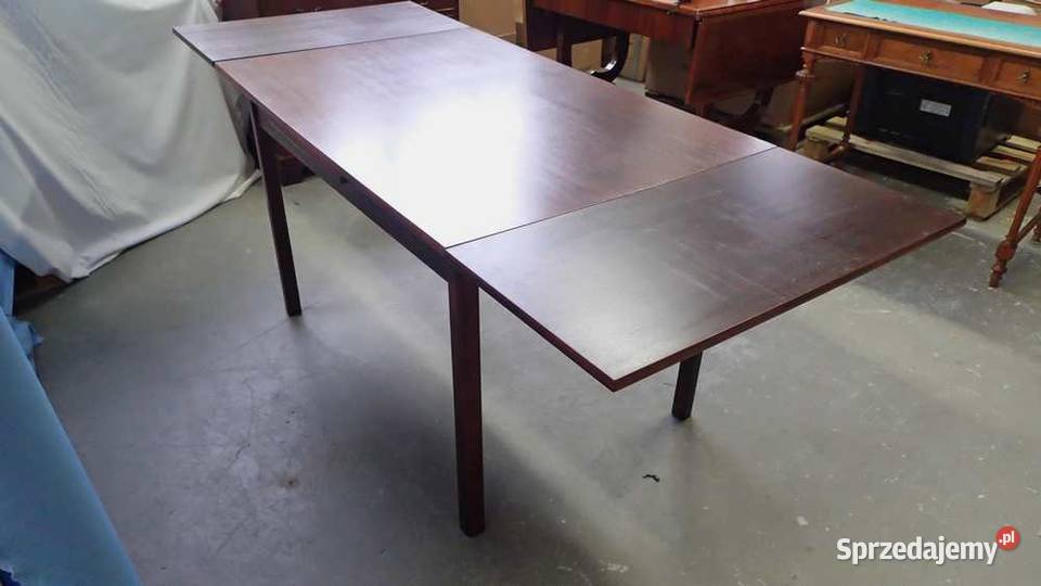 Stół rozkładany duży 120200 przykręcane nogi PRL