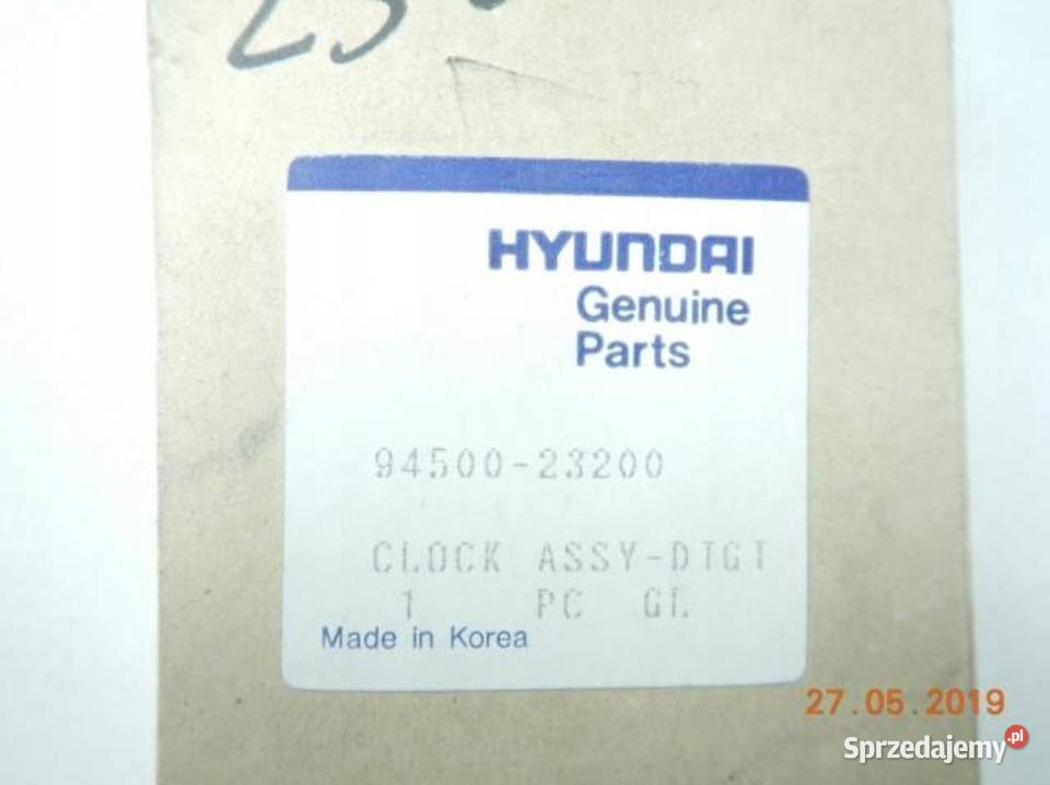 ZEGAREK HYUNDAI SCOUPE 9395