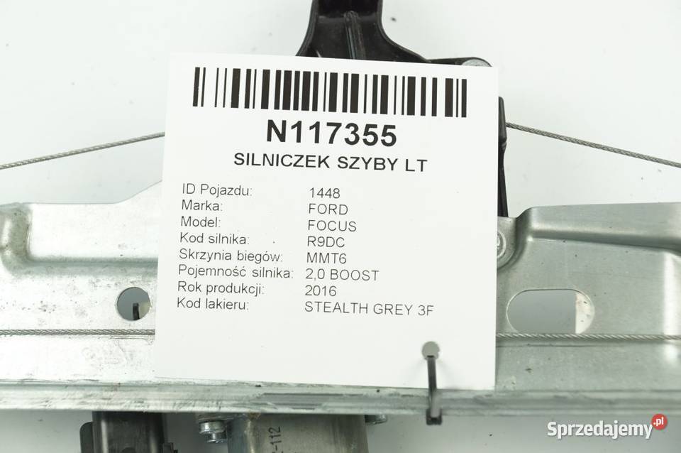 BM51A27001BE FOCUS ST SILNICZEK SZYBY LT osobowe Lipno