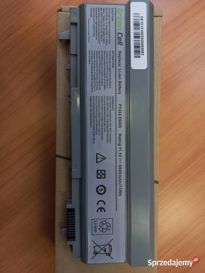 NOWA Bateria do laptopa GREENCELL DE10 6600 mAh sprzedam
