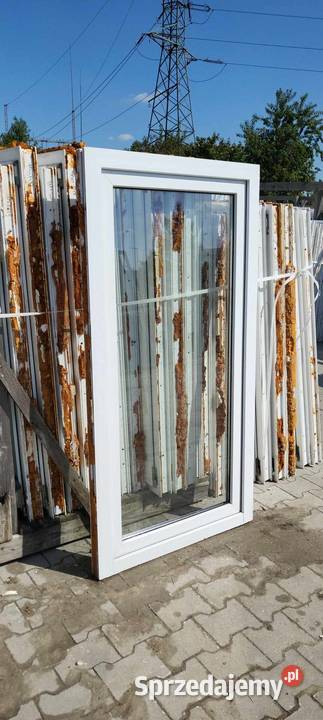 OKNA KacprzaK OKNO PCV 82X161 Używane Plastikowe lubelskie sprzedam
