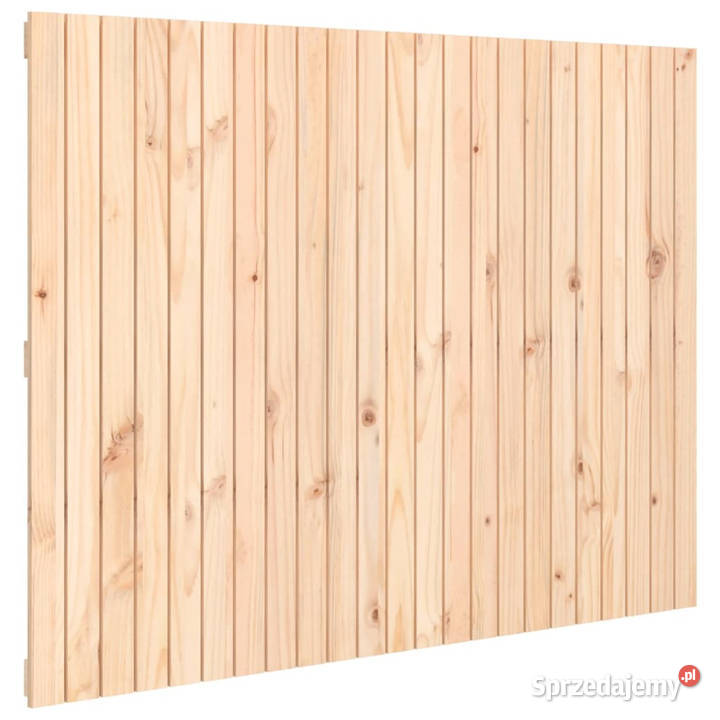 Wezgłowie łóżka 1465x3x110 lite drewno sosnowe
