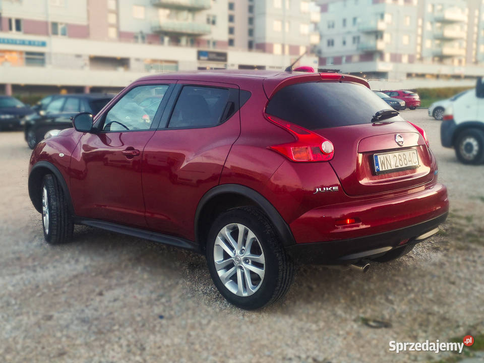 Zadbany Nissan JUKE full serwis CD mazowieckie Warszawa