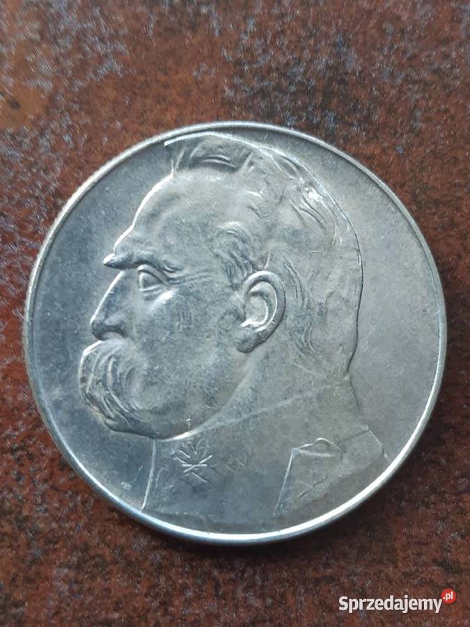 II RP Moneta 10 Józef Piłsudski 1939r rzadka Potulice sprzedam