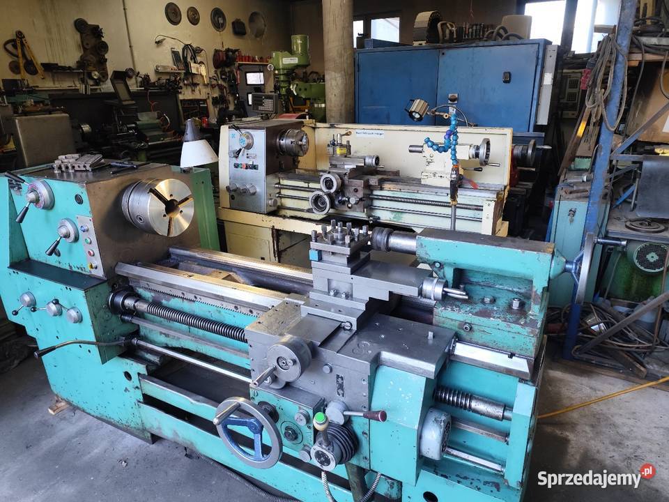 Tokarka do metalu Sn 402 x 750 przelot 105 mm Maków Podhalański