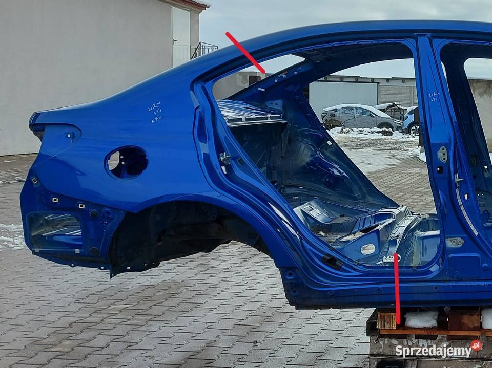 Subaru WRX STI 2015r ćwiartka prawa tył tylna Zestawy części blacharskich dolnośląskie
