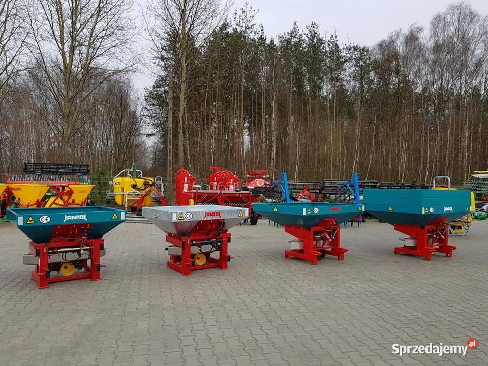Janpol Rozsiewacz nawozów dwutarczowy Promar nieuszkodzony Nawożenie Zdany