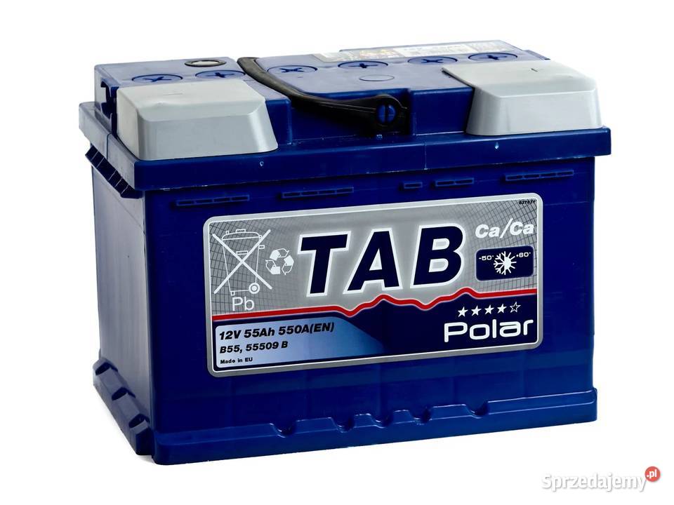 Akumulator TAB POLAR BLUE 55Ah 550A niski akumulatory dolnośląskie Wrocław