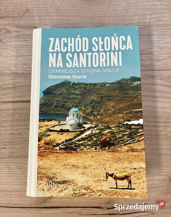 Książka Zachód słońca na Santorini Dionisios Nisko