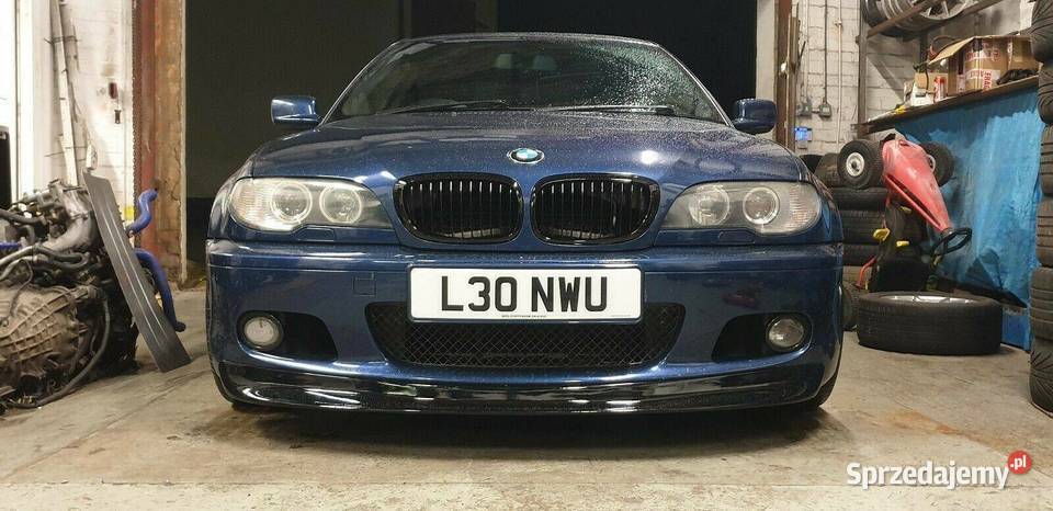 BMW 3 E46 DOKŁADKA SPOILER łódzkie Aleksandrów Łódzki