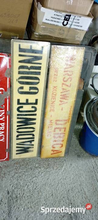 Pks dwie tablice kierunkowe loftt Jarosław