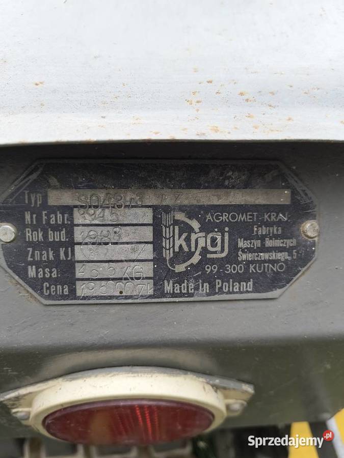 Siewnik poznaniak Maszyny rolnicze Smardzewo