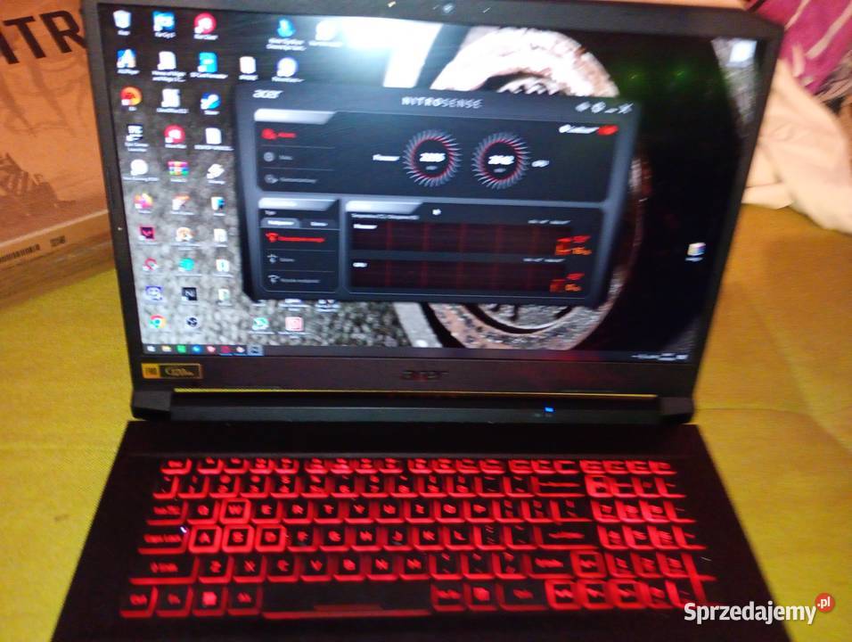 Laptop Acer Nitro 5 AN51752 i510300H RTX 3050 Liczba rdzeni 4 Gwoździec sprzedam