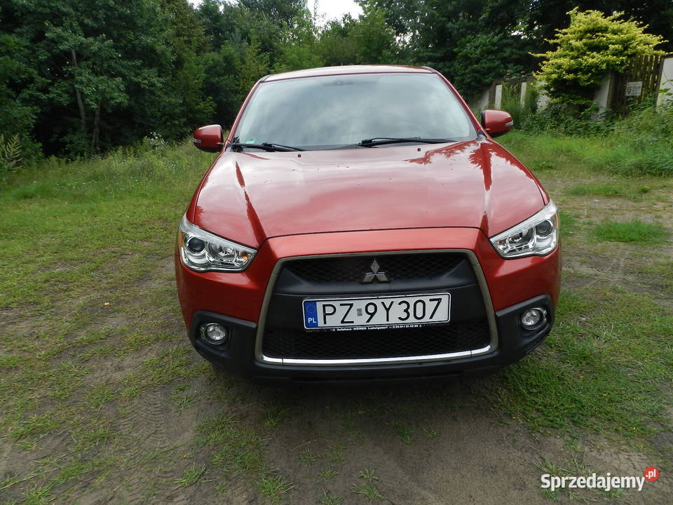 Mitsubishi ASX śliczny SERWISOWANY wygodny aluminiowe felgi Puszczykowo
