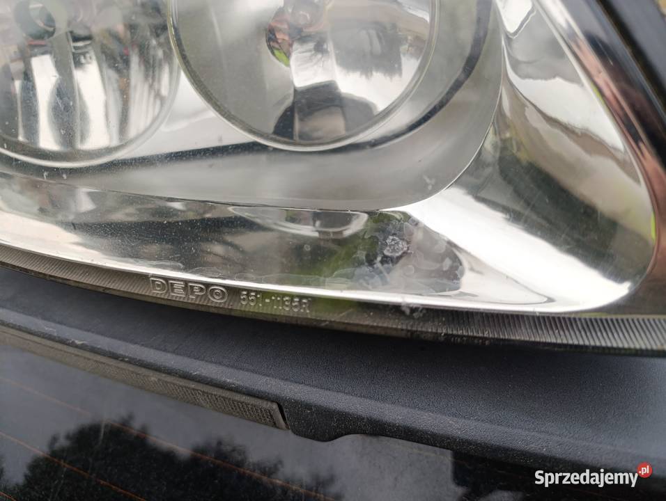 Lampa przednia prawa renault Megane scenic I 1 Lampy przednie podkarpackie Pobiedno