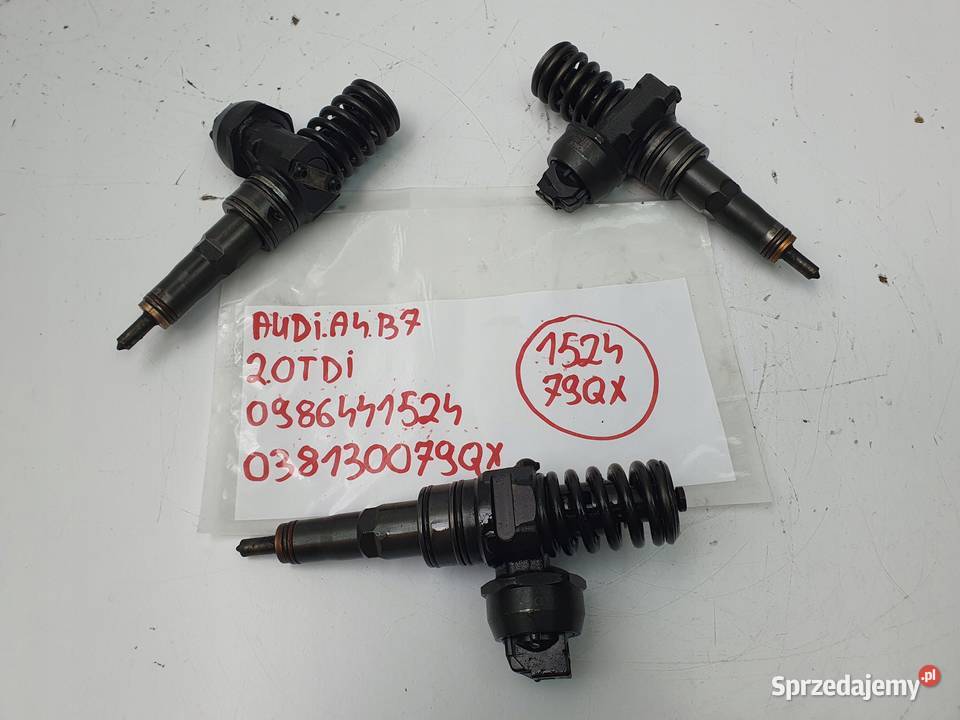 WTRYSKIWACZ Audi A4 B7 20 TDI 0986441524 Chełm sprzedam
